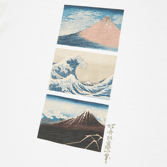 Polera Uniqlo Hokusai  (tallas Japonesas)