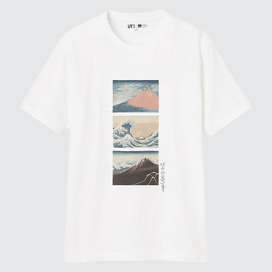 Polera Uniqlo Hokusai  (tallas Japonesas)
