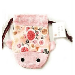 Pink Goldfish Pouch 
