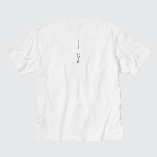 Polera Uniqlo - Makoto Shinkai - Suzume no Tojimari White (tallas Japonesas)