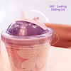 Sakura Tumbler Purple - Doble Pared Aislación -  473ML