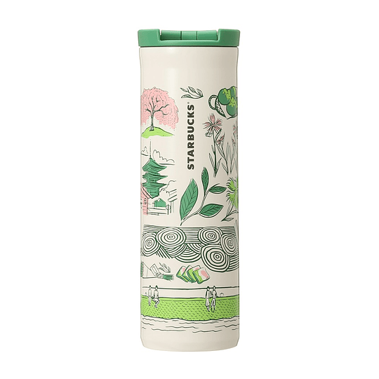 Preventa Been There Series Stainless Bottle Kyoto 473ml