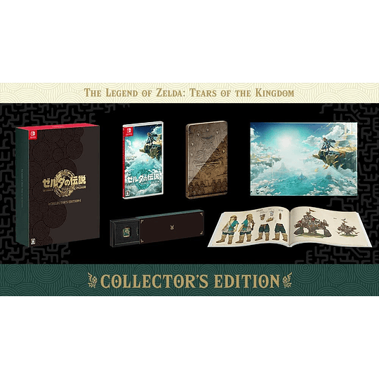 TLOZ Tears of the Kingdom Collector's Edition  - Japones