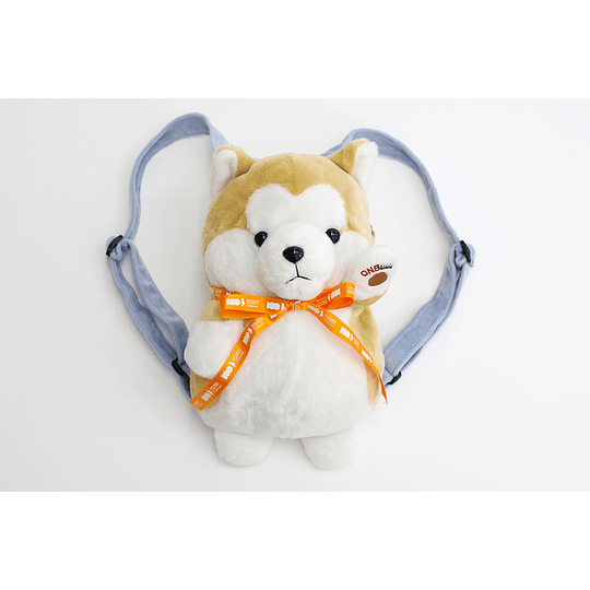 HACHI100 Akita Dog Plush Backpack