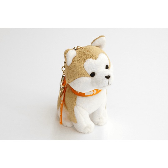 HACHI100 Akita Dog Stuffed Toy Keychain