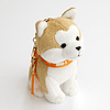 HACHI100 Akita Dog Stuffed Toy Keychain