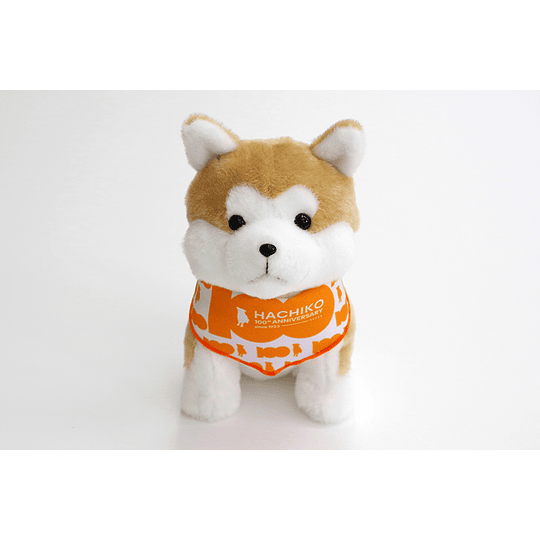 HACHI100 Akita Dog Stuffed Toy