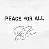 Polera Uniqlo Peace For All Roger Federer (tallas Japonesas)
