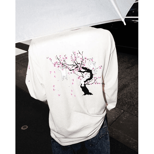 RIPNDIP Tokyo Exclusive - Cherry Blossom Long Sleeve T Shirt