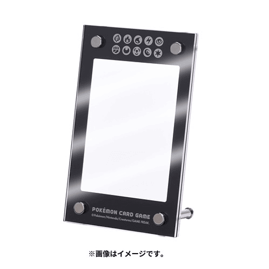 Pokemon Card Game Display Frame Black 2 - Pokemón Center