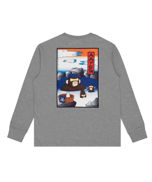 BAPE HOT SPRING LONG SLEEVE TEE