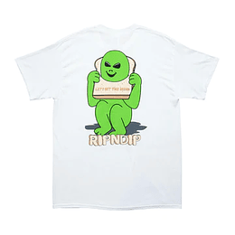  RIPNDIP - TOKYO EXCLUSIVE - WE OUT HERE WITH BREAD TEE - M