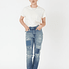 LEVI'S® MADE&CRAFTED® HIGH RISE BOYFRIEND KIRUTO MOJ INDIGO DESTRUCTED