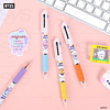 BT21 Minini 3 Color Ball Pen