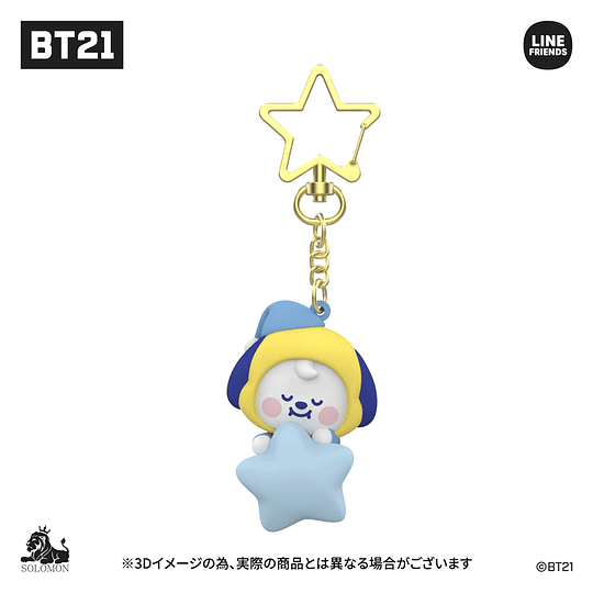 BT21 Sleepy Figure Keyring 