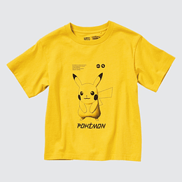 ﻿Preventa Polera Uniqlo Pokemon Masters EX Pikachu - Infantil