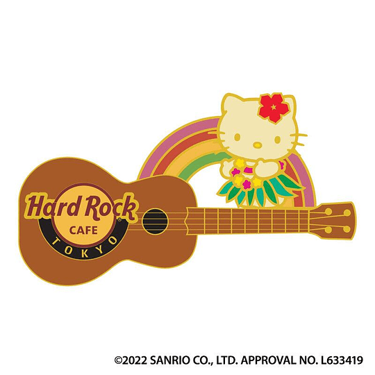 PIN Hard Rock Cafe X Hello Kitty Tokyo Ukelele