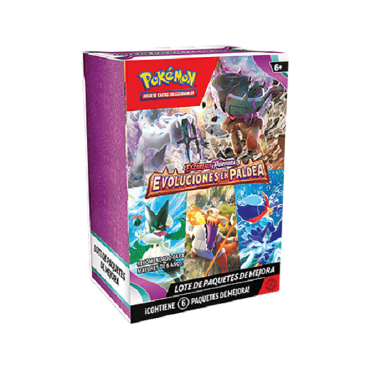 Pokémon TCG Evoluciones en Paldea - Lote Paquetes - ESP