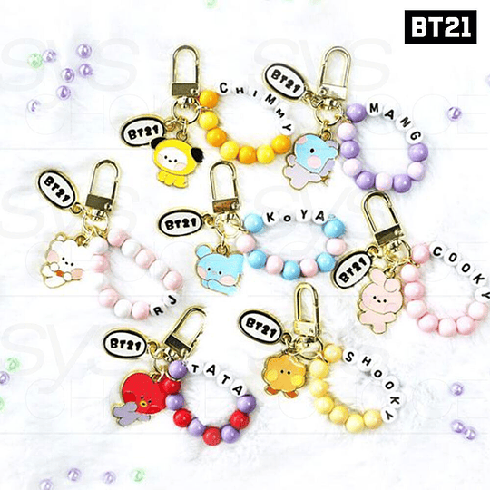 BT21 Minini Metal Keyring