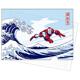 Carpeta Iron Man - kanagawa wave