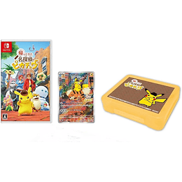 Detective Pikachu Returns - Game - Card - Game Case - Japones