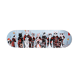 MonMonCats - Gang Cat Skate Deck - 8.375