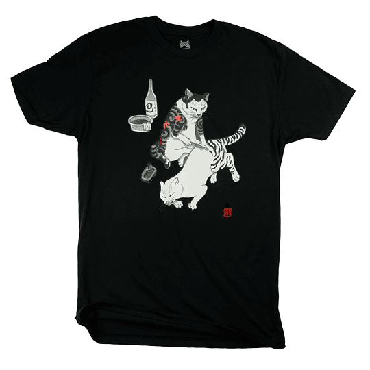 MonMonCats Tebori Cats t-shirt