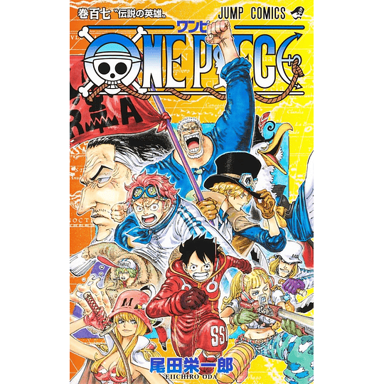 Manga One Piece - 107 - JPN