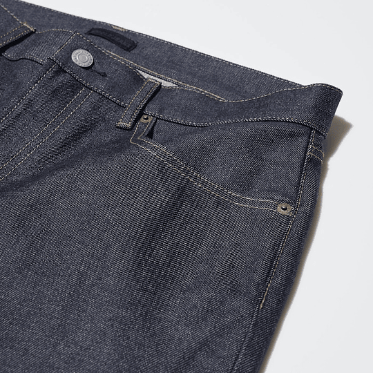 Uniqlo Selvedge Jeans - Regular Straight Fit - 84CM Long