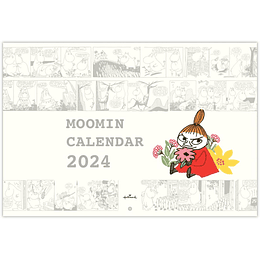 2024 Large Wall Calendar - Moomin