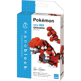 nanoblock - Pokemon - Groudon