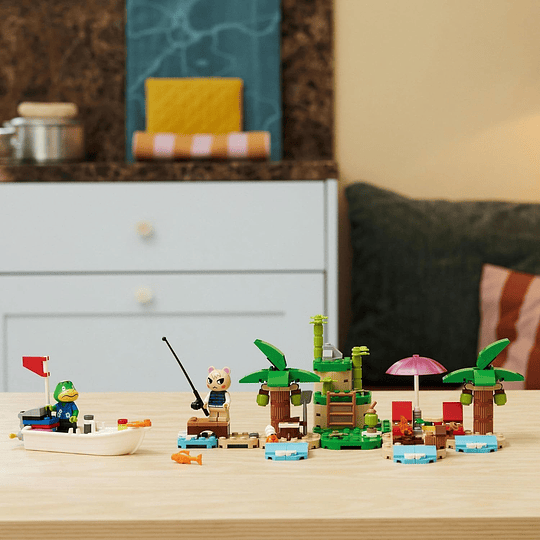 Lego Japan - Animal Crossing - Paseo en barca con el Capitán
