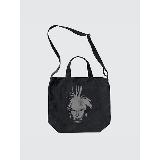 Preventa Totebag Uniqlo X Kaws + Warhol - Black