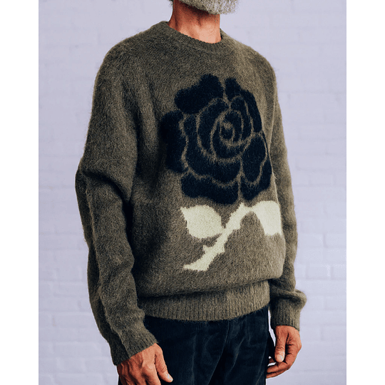 Black Rose Mohair Sweater