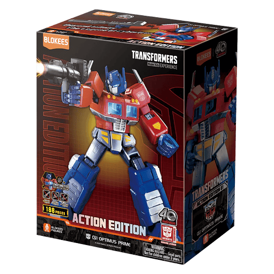 Preventa Blokees Figures | Transformers Action Edition - G1 Optimus Prime