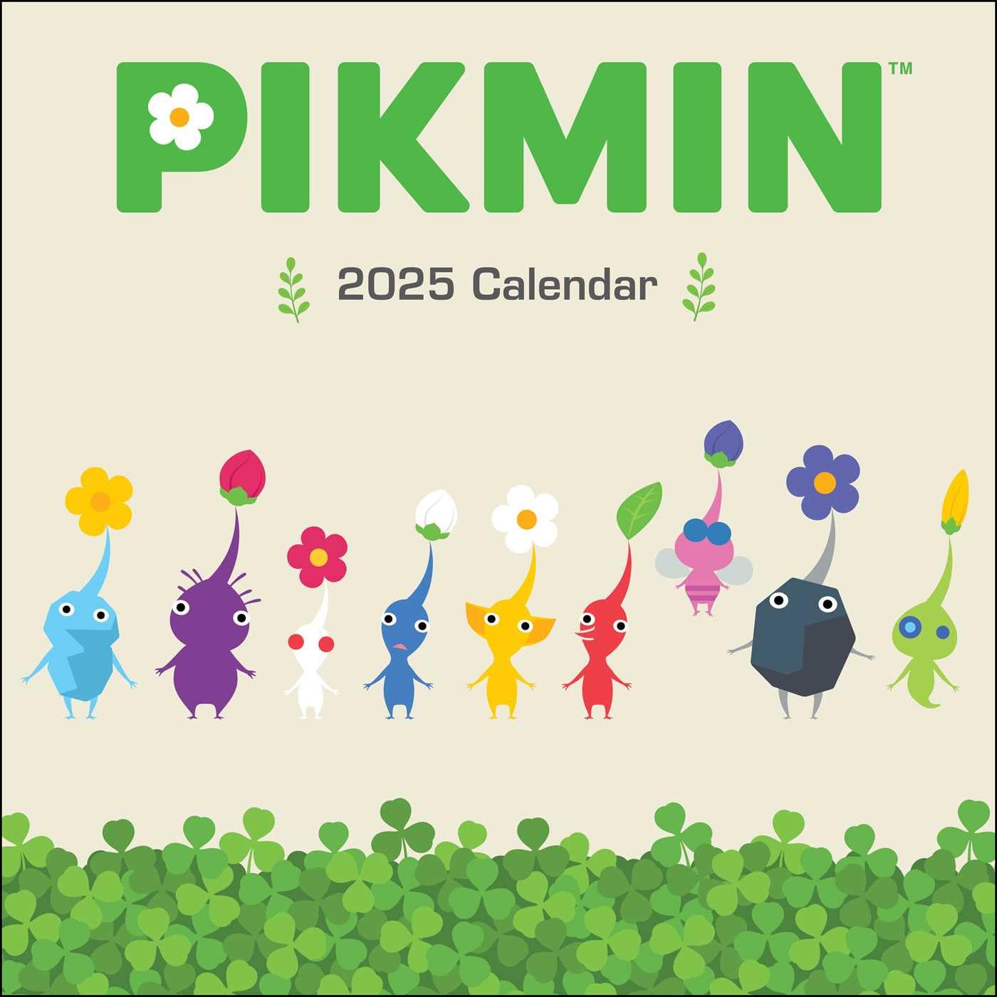 2025 Large Wall Calendar - Pikmin