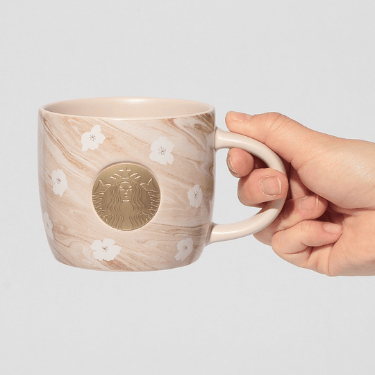 Preventa Starbucks | Sakura 2025 | Mug Medal Marble 355ml