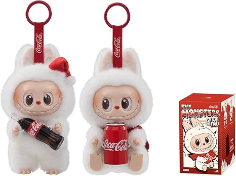 ぬいぐるみ Coca-Cola THE MONSTERS VINYL FACE POP MART The Monsters COCA-COLA Series-Vinyl Face Blind Box
