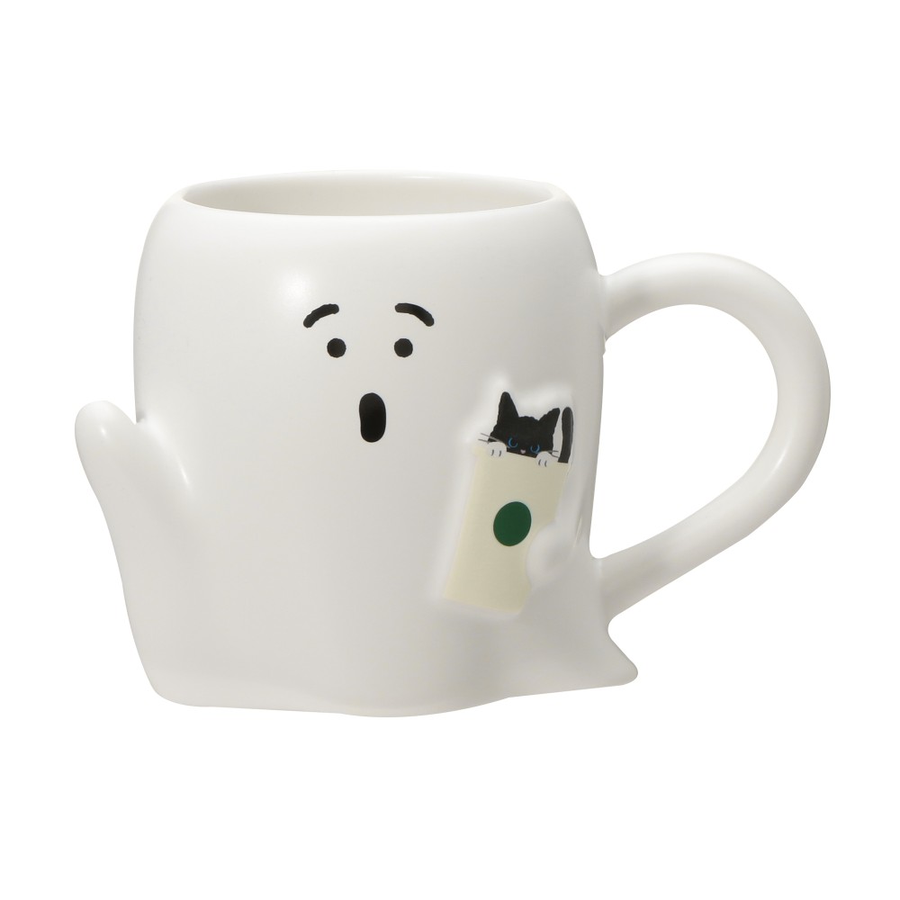 STARBUCKS ハロウィンかぼちゃマグカップミニトートバッグ&風呂敷 計４点 Preventa Starbucks | Halloween 2025 | Ghost Glow in the Dar