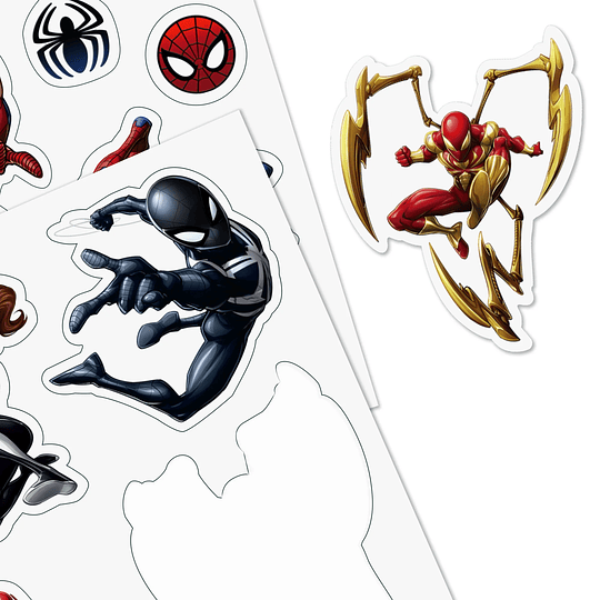 Hallmark | Spiderman Puffy Stickers
