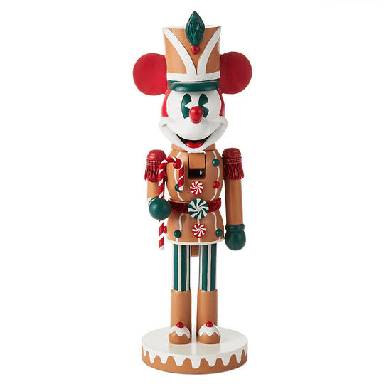 Hallmark I Disney Mickey Mouse Gingerbread Nutcracker Figurine 34CM