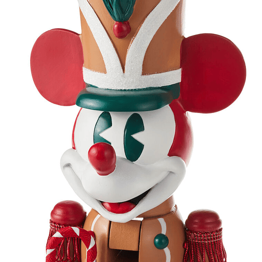 Hallmark I Disney Mickey Mouse Gingerbread Nutcracker Figurine 34CM