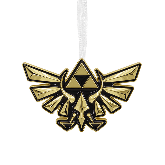 Hallmark Ornament I Nintendo The Legend of Zelda™ Crest of Hyrule Metal