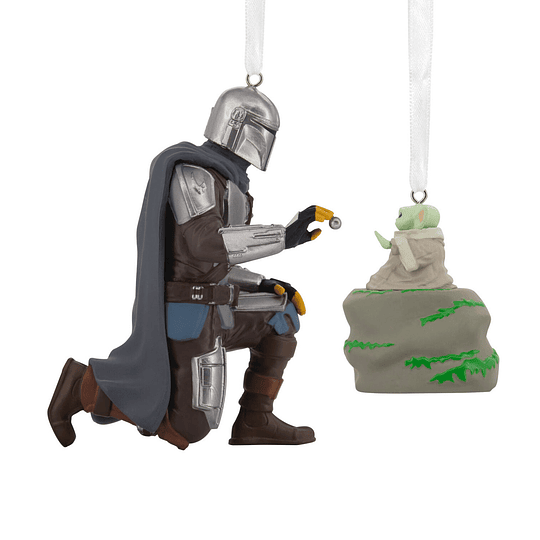 Hallmark Ornaments I Star Wars: The Mandalorian™ and Grogu™, Set of 2