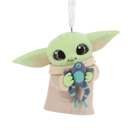 Hallmark Ornament I Star Wars: The Mandalorian™ Grogu™ With Frog Hallmark
