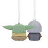 Hallmark Ornaments I Better Together Star Wars: The Mandalorian™ and Grogu™ Magnetic Ornaments, Set of 2