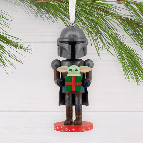 Hallmark Ornament I Star Wars: The Mandalorian™ and Grogu Nutcracker