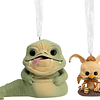 Hallmark Ornaments I Star Wars™ Jabba The Hutt & Salacious B. Crumb Funko POP!®