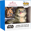 Hallmark Ornaments I Star Wars™ Jabba The Hutt & Salacious B. Crumb Funko POP!®