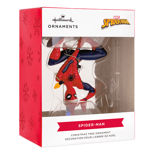 Hallmark Ornament I Marvel Spider-Man Hanging From Lights